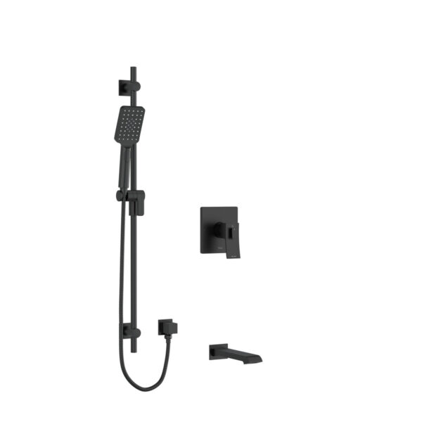 Riobel Zendo Shower Kit 1244 Trim — Black