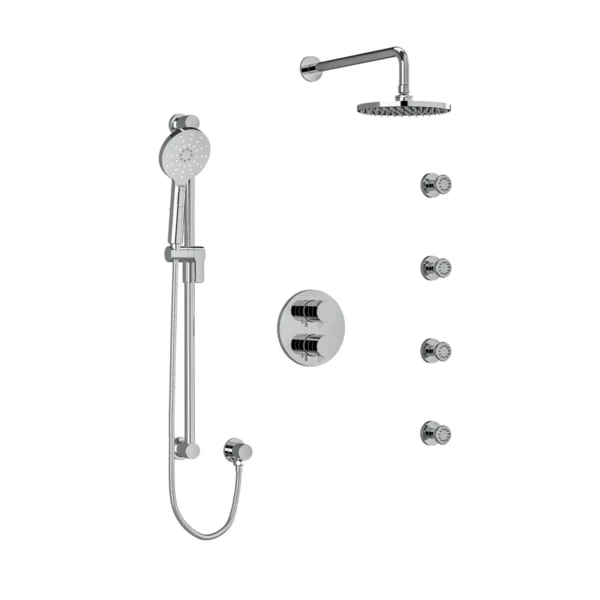 Riobel Riu Shower Kit 446 — Chrome
