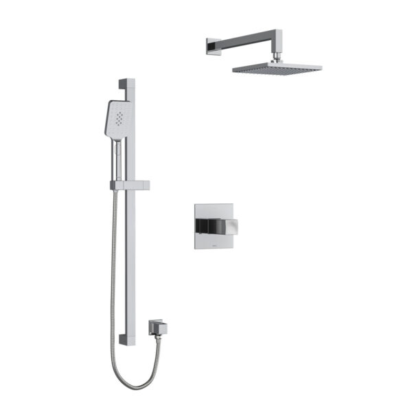 Riobel Reflet Shower Kit 323 Trim — Chrome