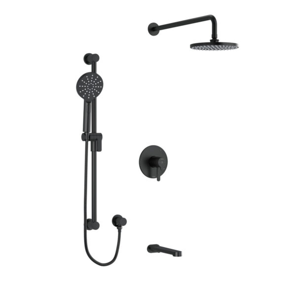 Riobel Nibi Shower Kit 1345 Trim — Black