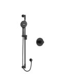 Riobel Parabola Pressure Balance Handshower System — Black