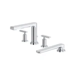 Riobel Manifesto 4-Hole Deck Mount Tub Filler — Chrome
