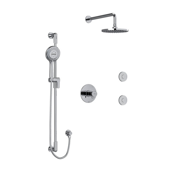 Riobel Parabola Shower Kit 3545 — Chrome