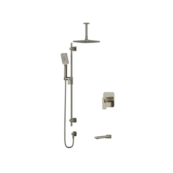 Riobel Equinox Shower Kit 1345 Trim — Brushed Nickel