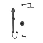 Riobel Riu Shower Kit 1345 Trim — Black