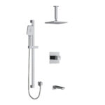 Riobel Reflet Shower Kit 1345 Trim — Chrome