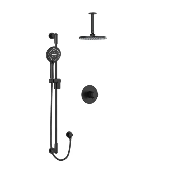Riobel Parabola Shower Kit 323 Trim — Black