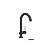 Riobel Riu Single Handle Lavatory Faucet — Black — Smooth Lever