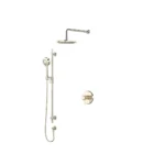 Riobel Momenti Shower Kit 323 Trim — Polished Nickel