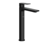 Riobel Fresk Single Handle Tall Lavatory Faucet — Black