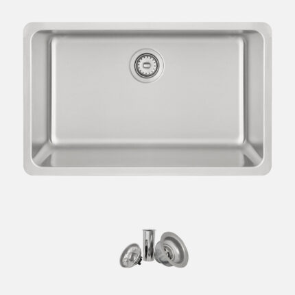 Stylish 30'' Malaga S-411T Kitchen Sink (Open Box), product view 1