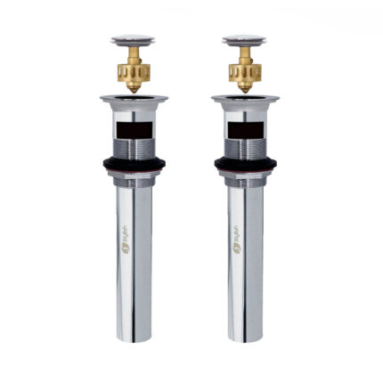 Stylish Pop-Up Drains Set With Overflow Bathroom Sink Drain, product view 1