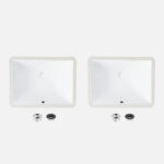 Stylish 20'' Chic Bathroom Sink, product view 1