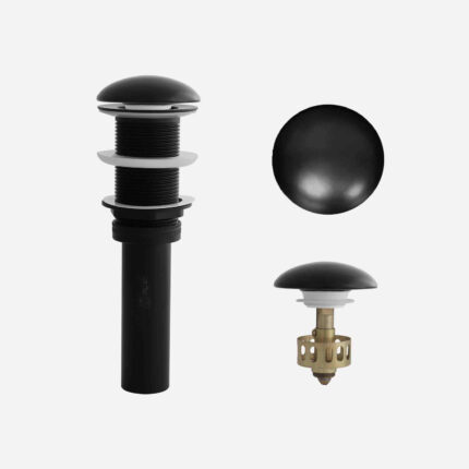 Stylish Pop-Up Drain Without Overflow Bathroom Sink Drain, product view 1
