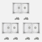 Stylish 28'' Sevilla Kitchen Sink, product view 1