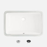 Stylish 18'' Sleek Bathroom Sink, product view 1
