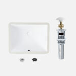 Stylish 18'' Trendy Bathroom Sink, product view 1