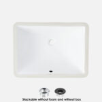 Stylish 18'' Trendy Bathroom Sink, product view 1