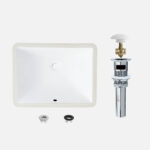 Stylish 20'' Chic Bathroom Sink, product view 1