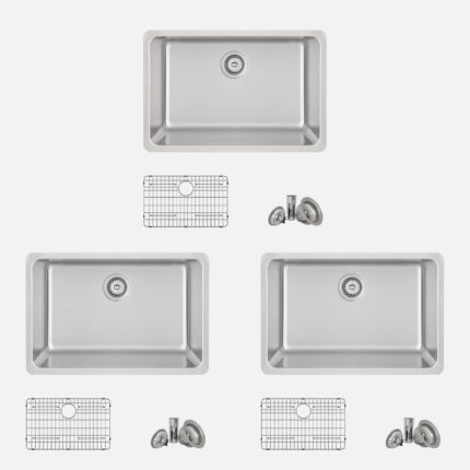 Stylish 27'' Olite Kitchen Sink, product view 1