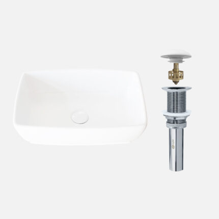 Stylish 19'' Contempo Bathroom Sink, product view 1