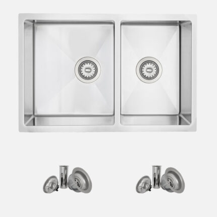 Stylish S-403 Stylish 28'' Sevilla Double Bowl Kitchen Sink (Open Box), product view 1