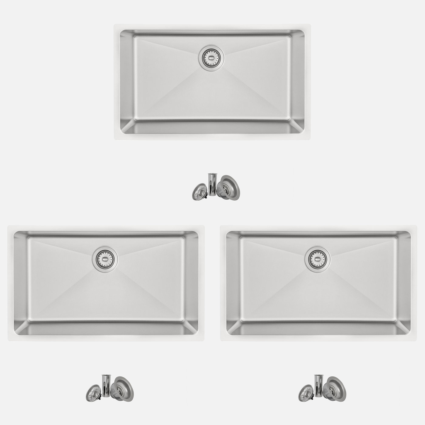 s_402_main_gray_x3.jpg Stylish 31'' Valencia Kitchen Sink, product view 1