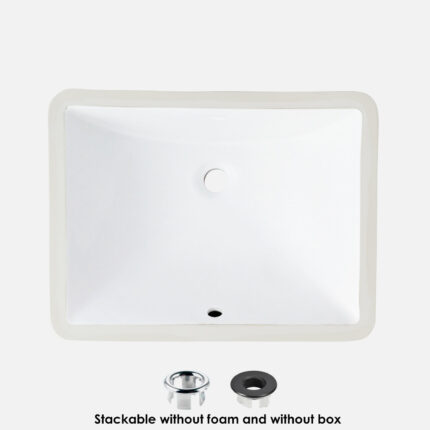 Stylish 20'' Chic Bathroom Sink, product view 1