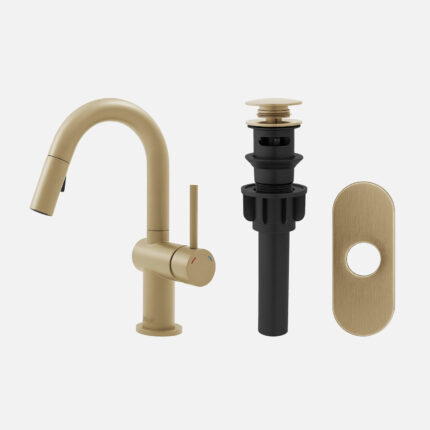 Stylish Aleen Bathroom Faucet, product view 1