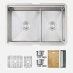 Stylish 25'' Versa25D Kitchen Sink, product view 1
