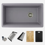 Stylish 32'' Canmore Kitchen Sink, product view 1