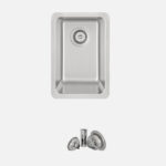 Stylish 12'' Zafra S-409T Kitchen Sink (Open Box), product view 1