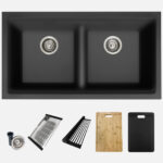 Stylish 33'' Banff Kitchen Sink, product view 1