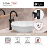 Stylish Cielo Bathroom Faucet, product view 3