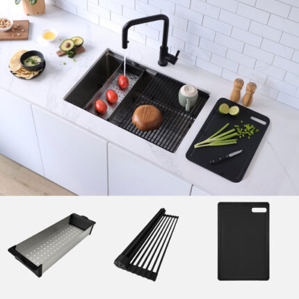 Stylish Workstation Black Accessories Kit For Versa Series Sink Accessory, product view 1