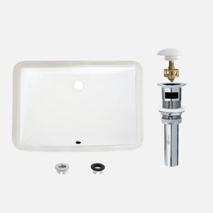 Stylish 21'' Sharp Bathroom Sink, product view 1