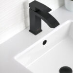 Stylish Sink Basin Trim Overflow Cover Replacement Part, product view 2