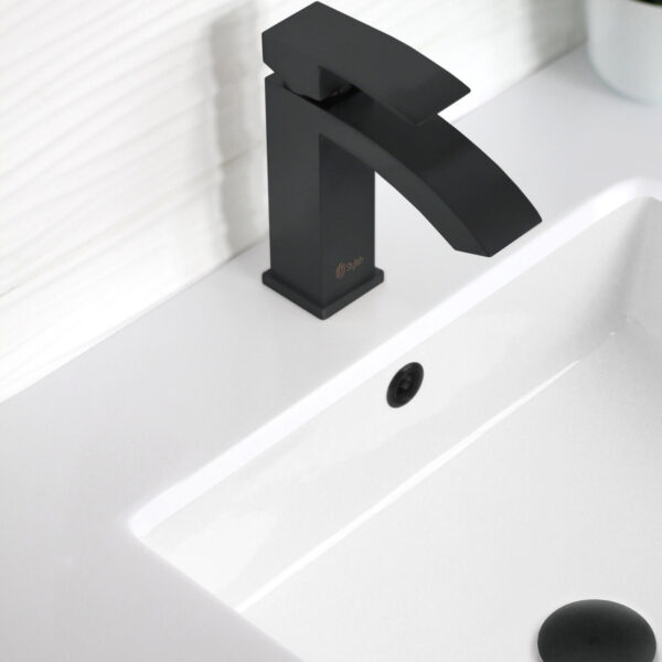 Stylish Sink Basin Trim Overflow Cover Replacement Part, product view 2