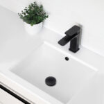Stylish Sink Basin Trim Overflow Cover Replacement Part, product view 8