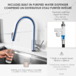 Stylish Modena Kitchen Faucet, product view 12