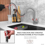 Stylish Modena Kitchen Faucet, product view 6