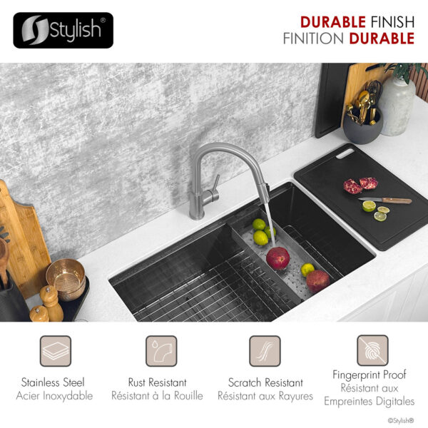 Stylish Modena Kitchen Faucet, product view 8