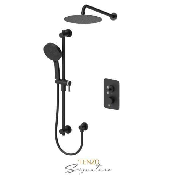 Tenzo T-Box kit 2 fcts pres bal Bellacio-C matte black / brushed nickel
