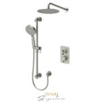 Tenzo T-Box kit 2 fcts pres bal Bellacio-C brushed nickel