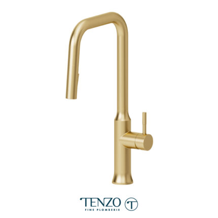 Tenzo Regia Regia Kitchen Faucet — Brushed Gold