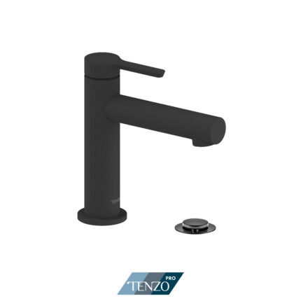 Tenzo Mylo Single Hole Lavatory Faucet — Matte Black