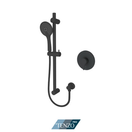 Tenzo Mylo Shower Kit — Matte Black
