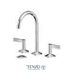 Tenzo Paloma 8in drain lavatory faucet chrome with (overflow) drain