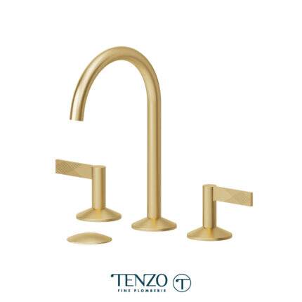 Tenzo Paloma 8 Inches Lavatory Faucet — Brushed Gold