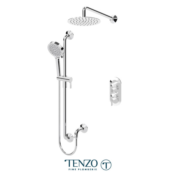 Tenzo Paloma T-Box kit 2 functions thermo chrome